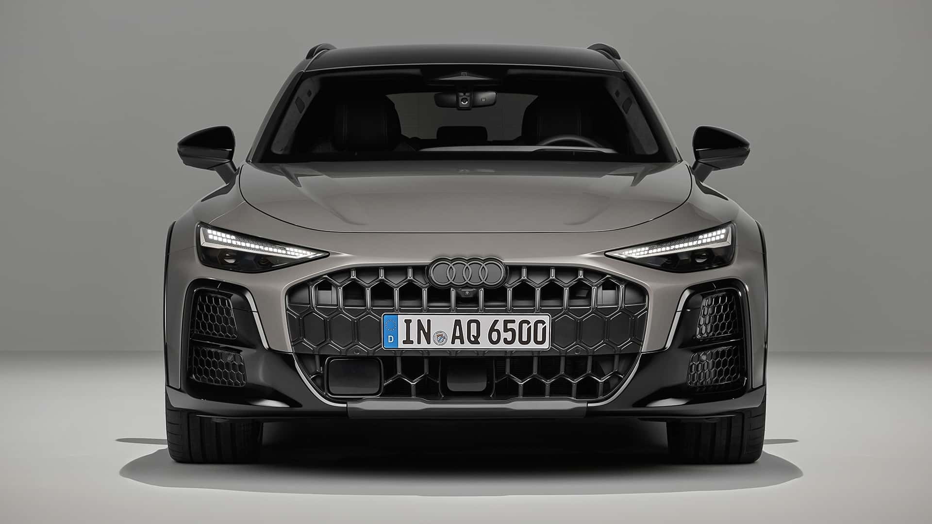 Audi A6 Allroad на дороге