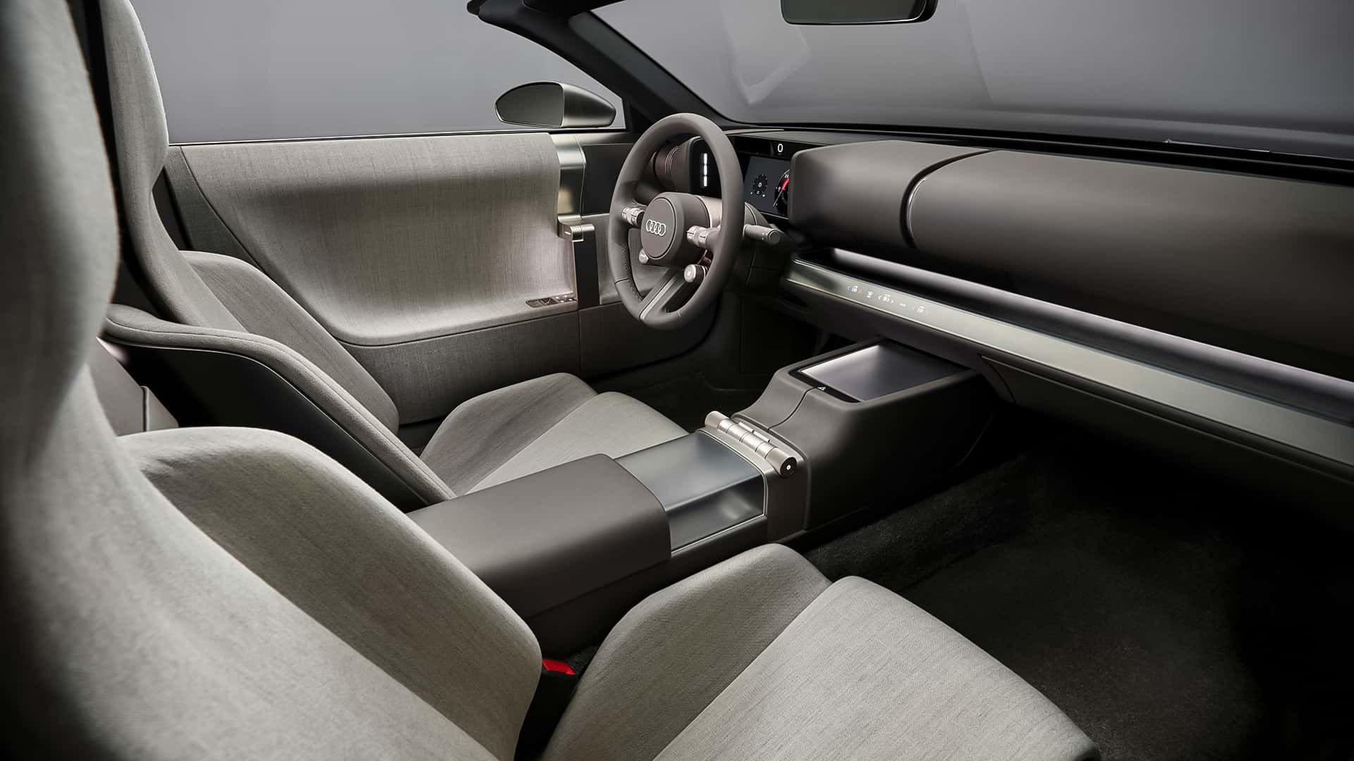 Audi Concept C 2025 - вид двигателя