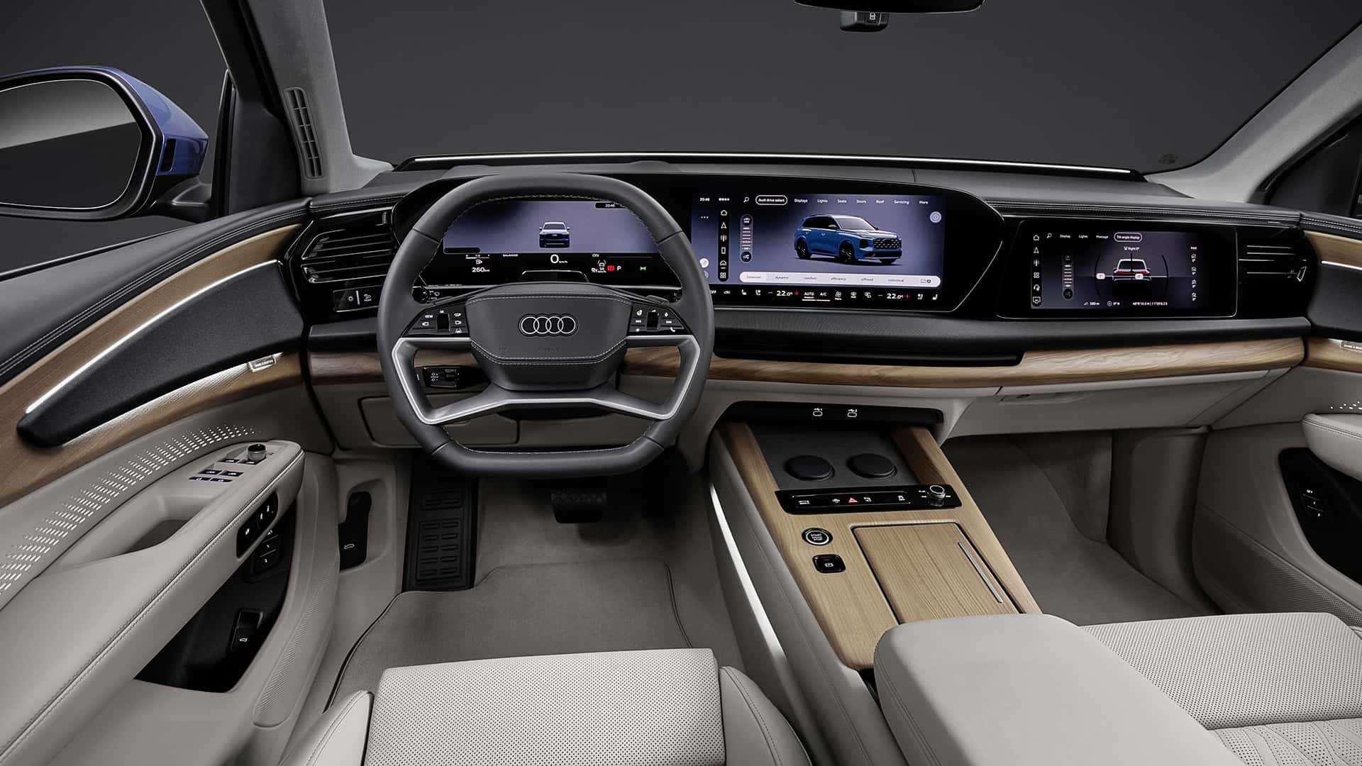 Дизайн Audi Q7 2026