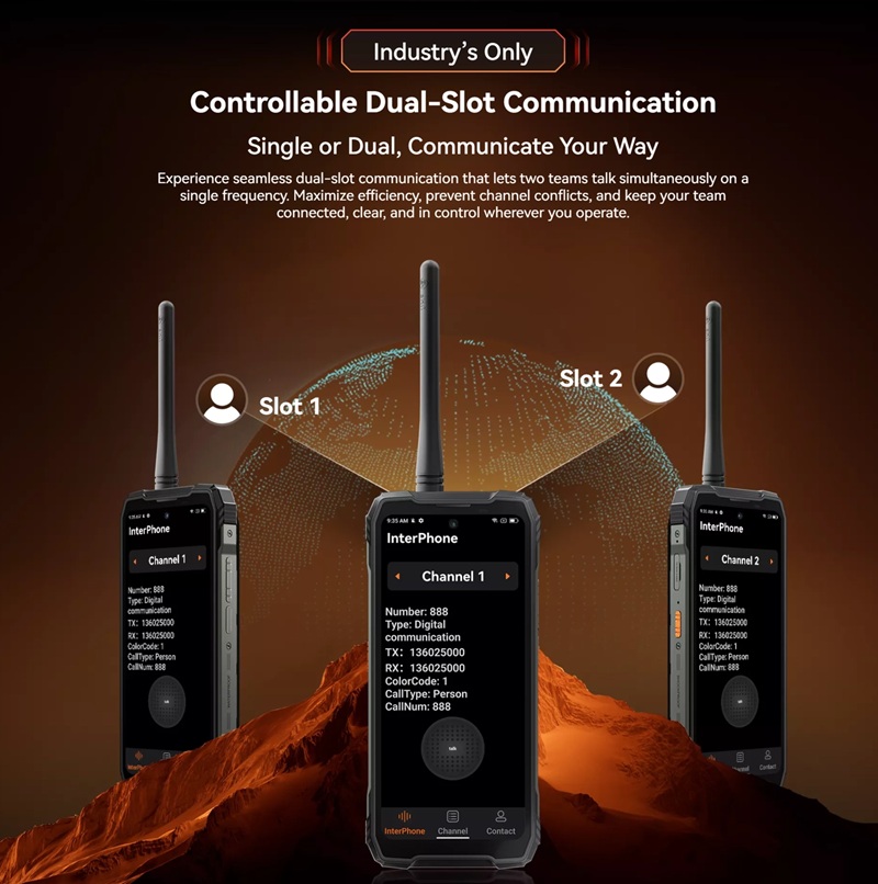 Blackview Xplore 1 built-in walkie-talkie