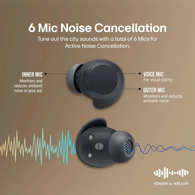 Design of LG xboom Buds Plus