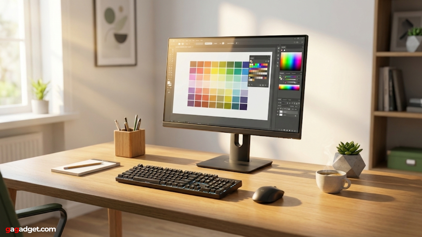 Moniteur d'ordinateur de 24 pouces pour le travail