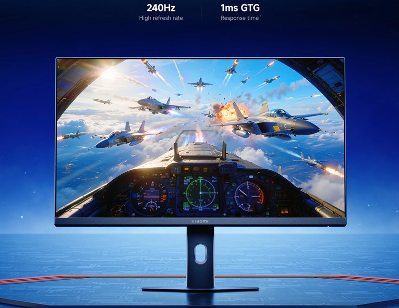 Le Xiaomi G25i 2026 et sa dalle Fast IPS 24,5 pouces en Full HD 240 Hz.