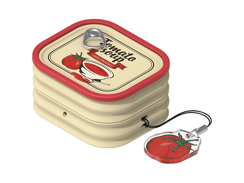 Food Can Case for Galaxy Buds 4 in sardine style