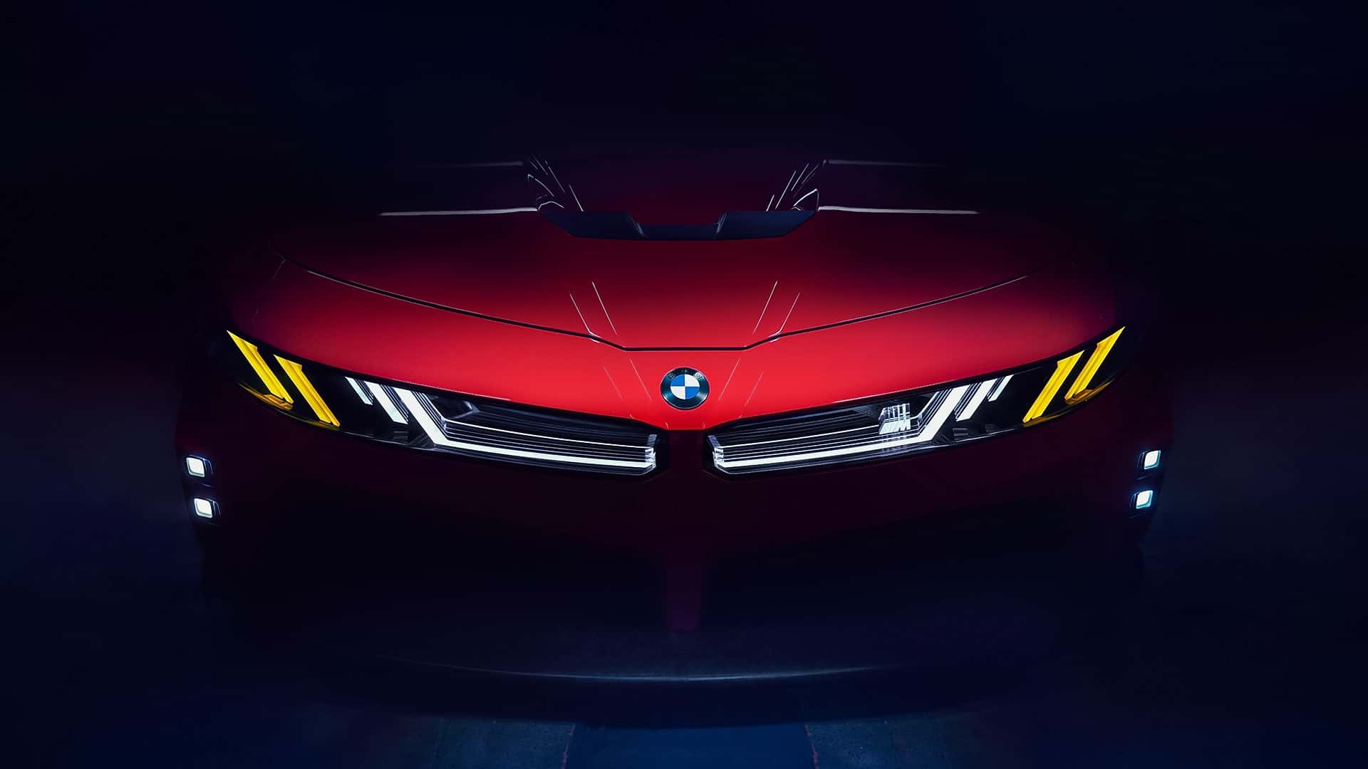 BMW M Concept Neue Klasse 2026 Передний вид