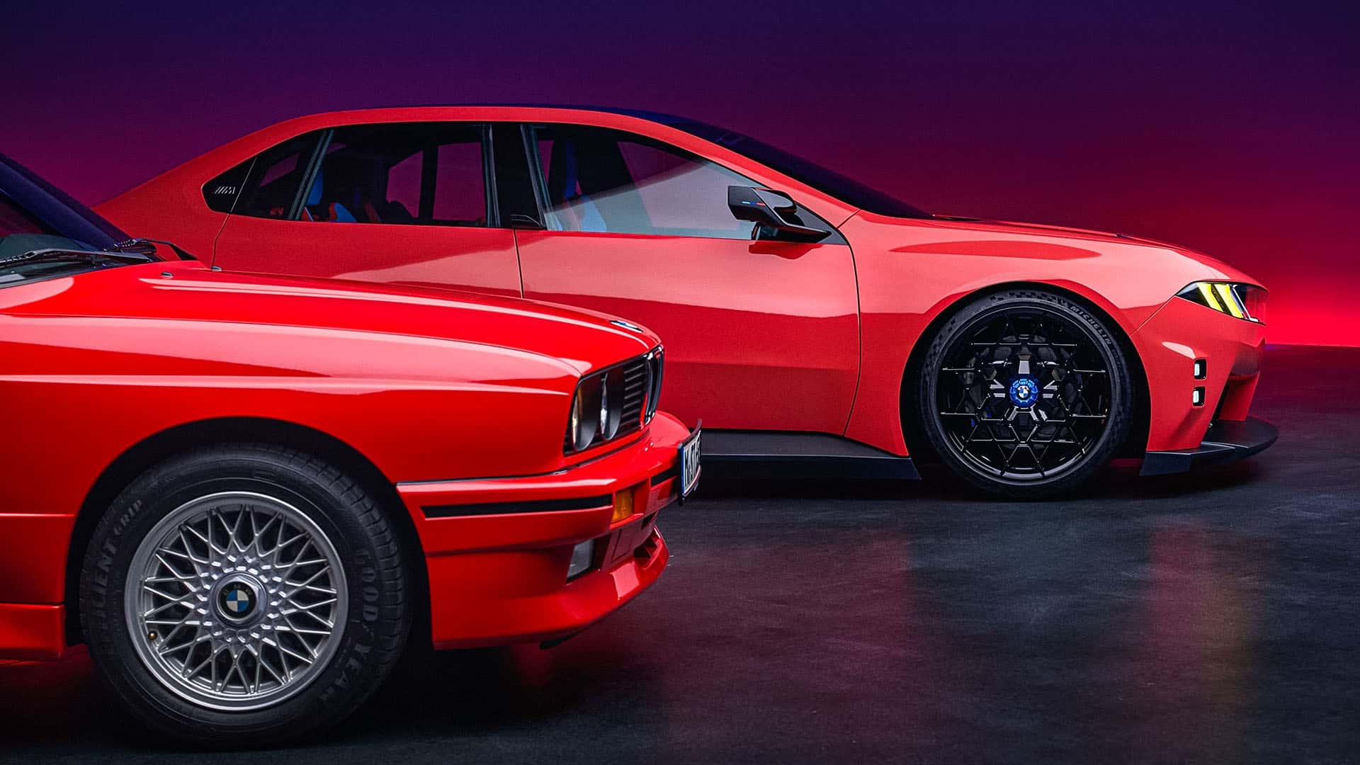 BMW M Concept Neue Klasse 2026 Стремительное движение