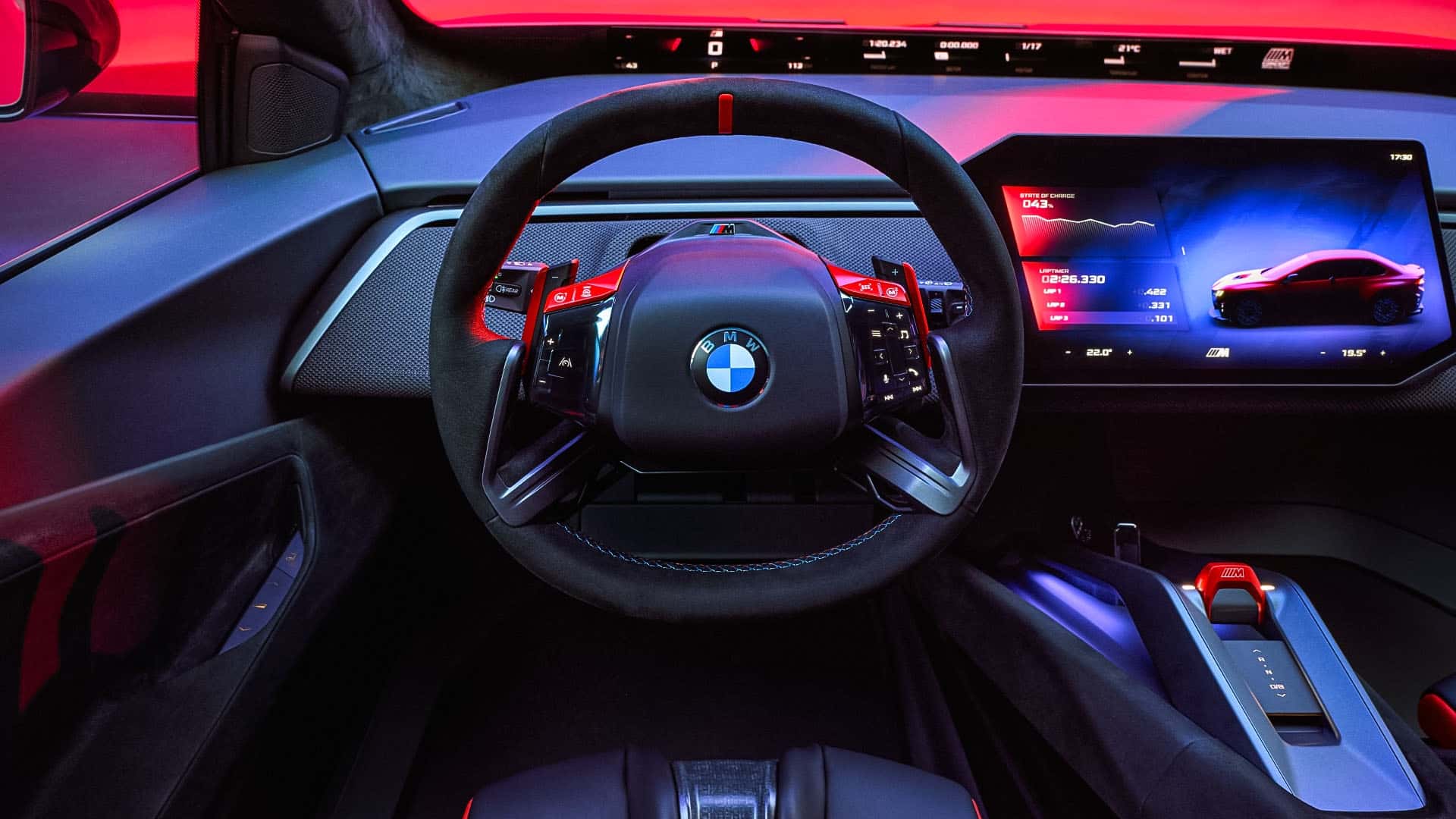 Интерьер BMW M Concept Neue Klasse