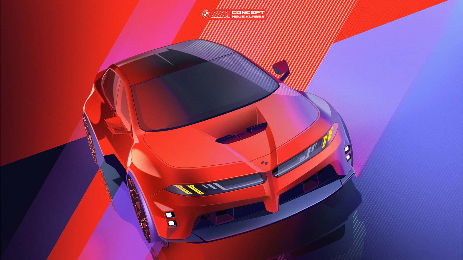 BMW M Concept Neue Klasse 2026 Двойник дизайн