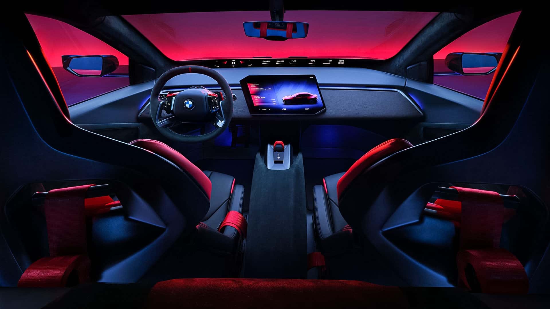 BMW M Concept Neue Klasse 2026 Аэродинамические детали