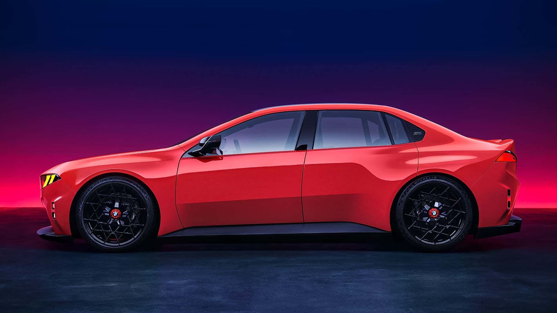 BMW M Concept Neue Klasse 2026 Эксклюзивный вид