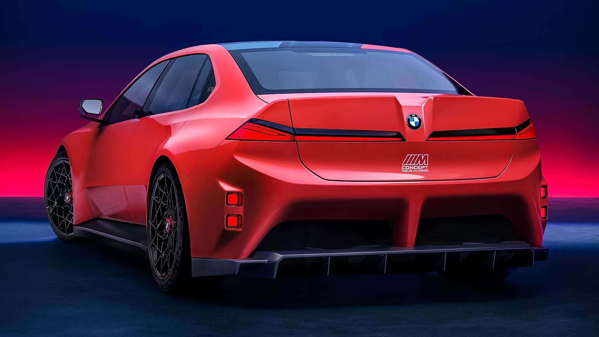 BMW M Concept Neue Klasse 2026 Динамический профиль