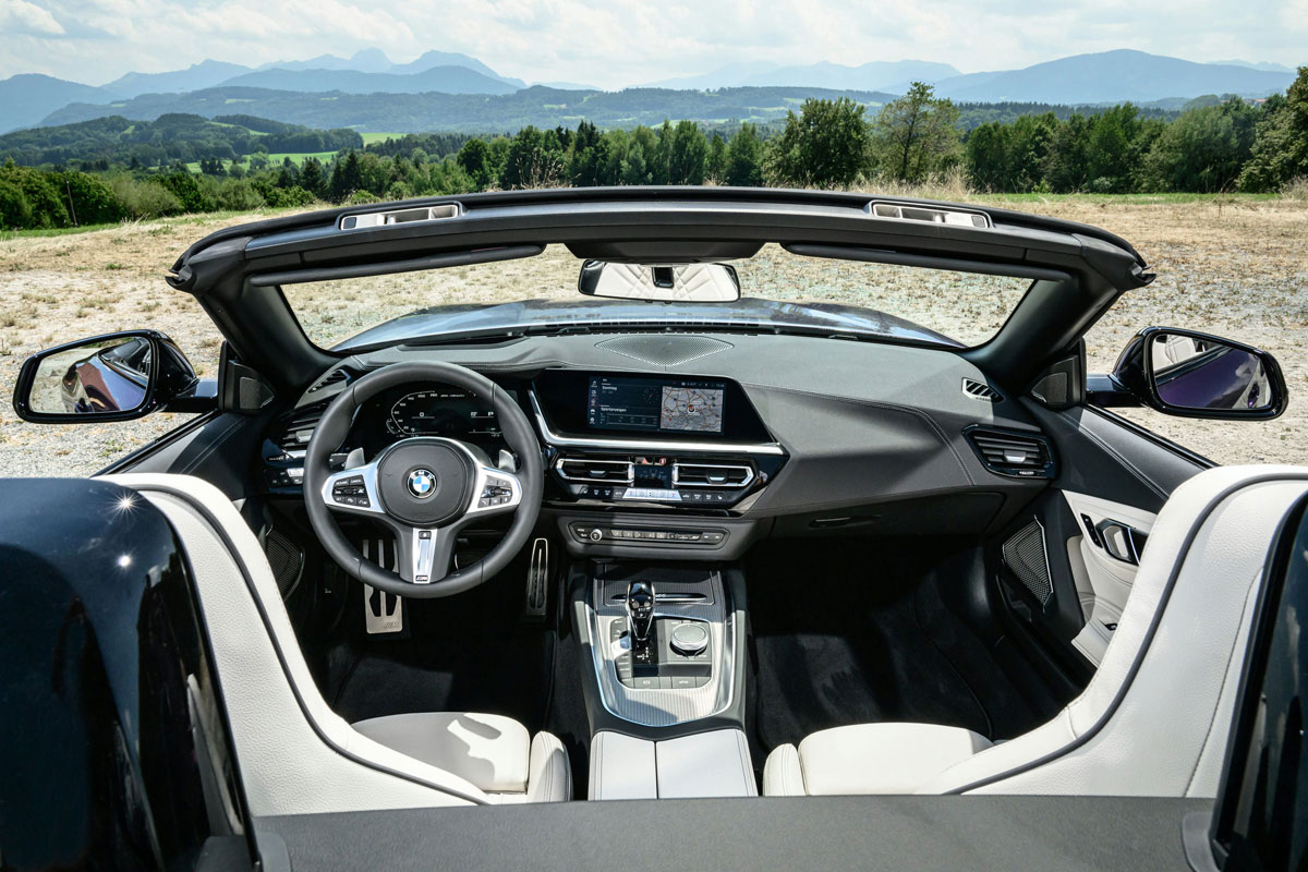 BMW Z4 interior. Photo: BMW