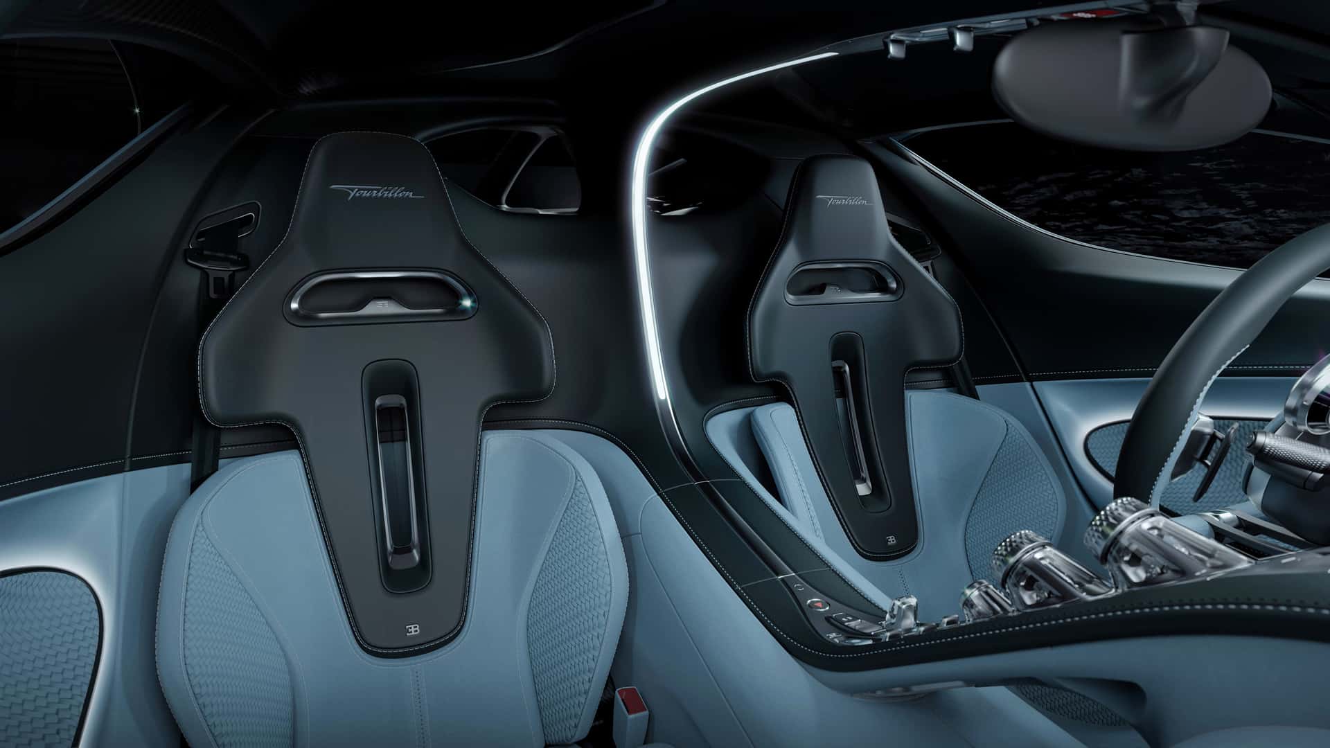 Люкс в каждой детали Bugatti Tourbillon