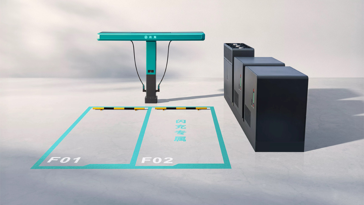 BYD Flash Charger 2.0 station. Illustration: BYD