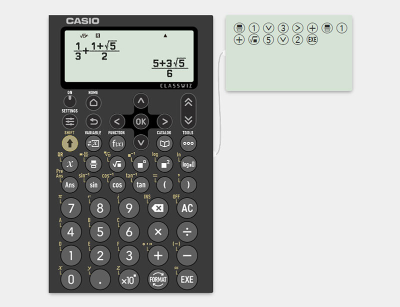 Casio fx-300ES PLUS Онлайн Емулятор Зображення 3