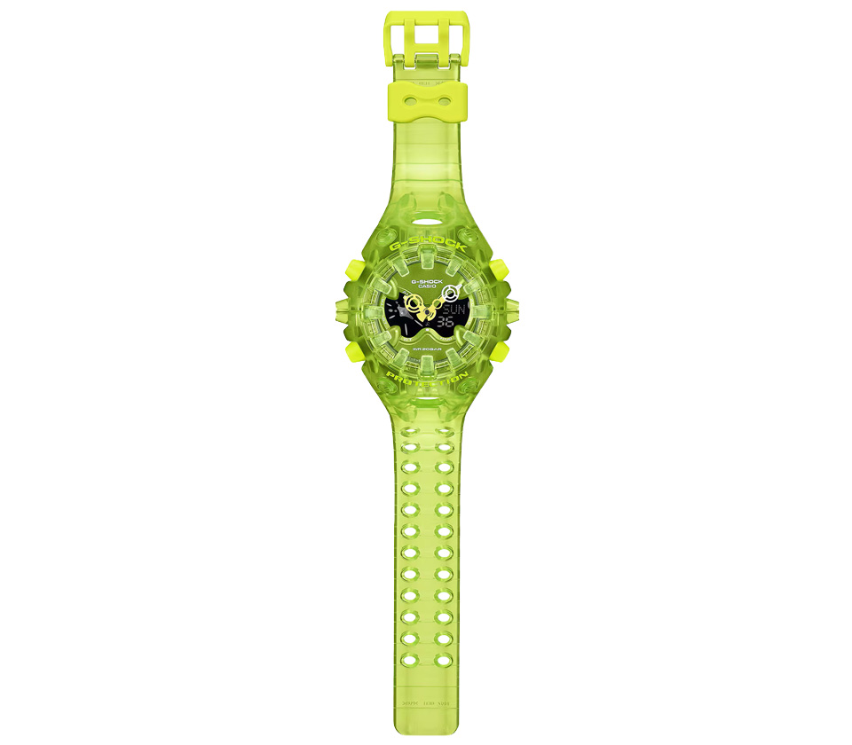 Montre Casio GAV01SKE Transparente Noire Fumée