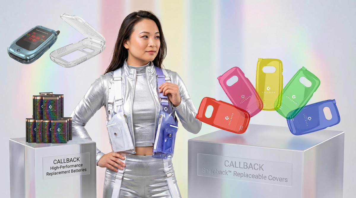Swappable batteries and Snapback covers. Image: Commodore