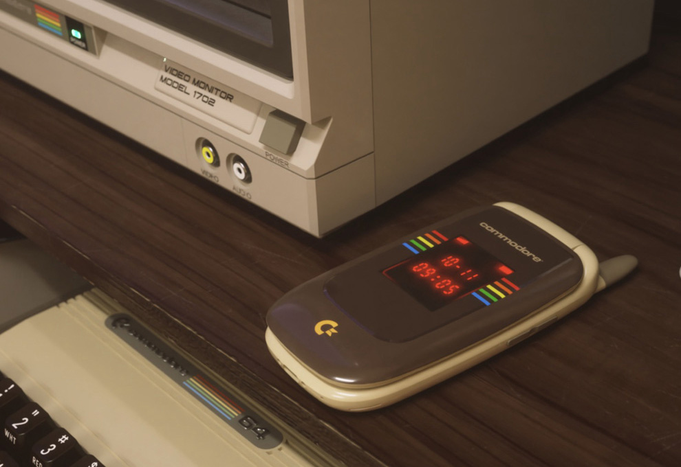 Задня панель Commodore Callback 8020