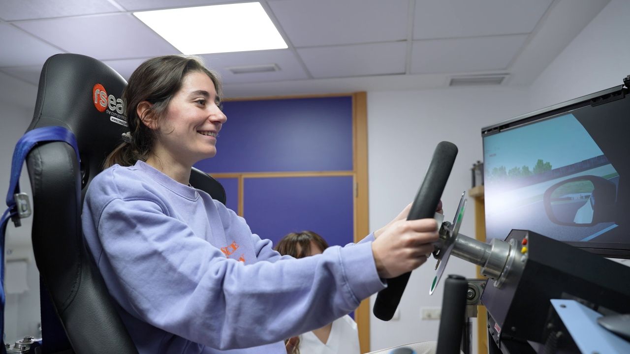 Rehabilitation on driving simulator after stroke