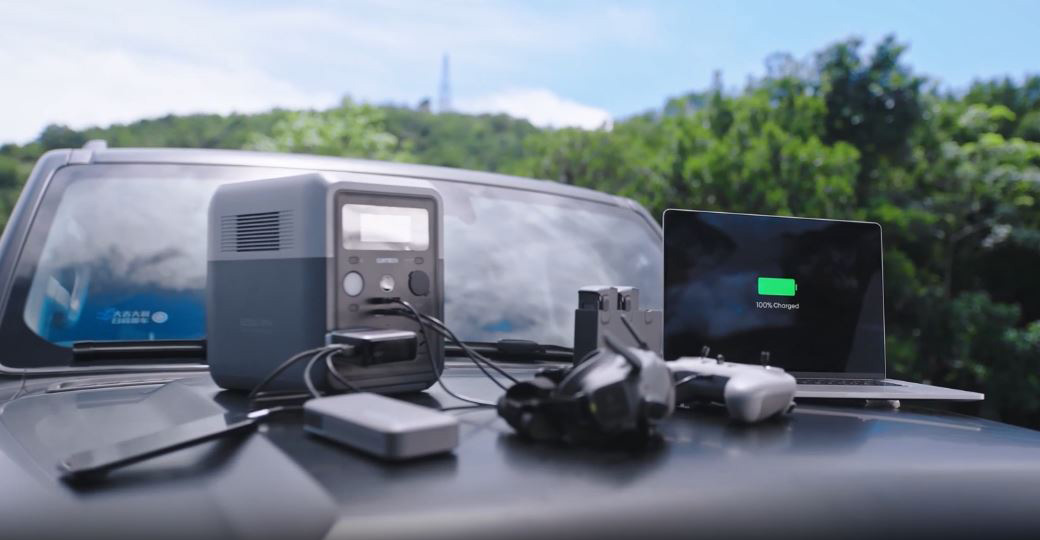 Ілюстрація портативної станції Cuktech Power Storage 600