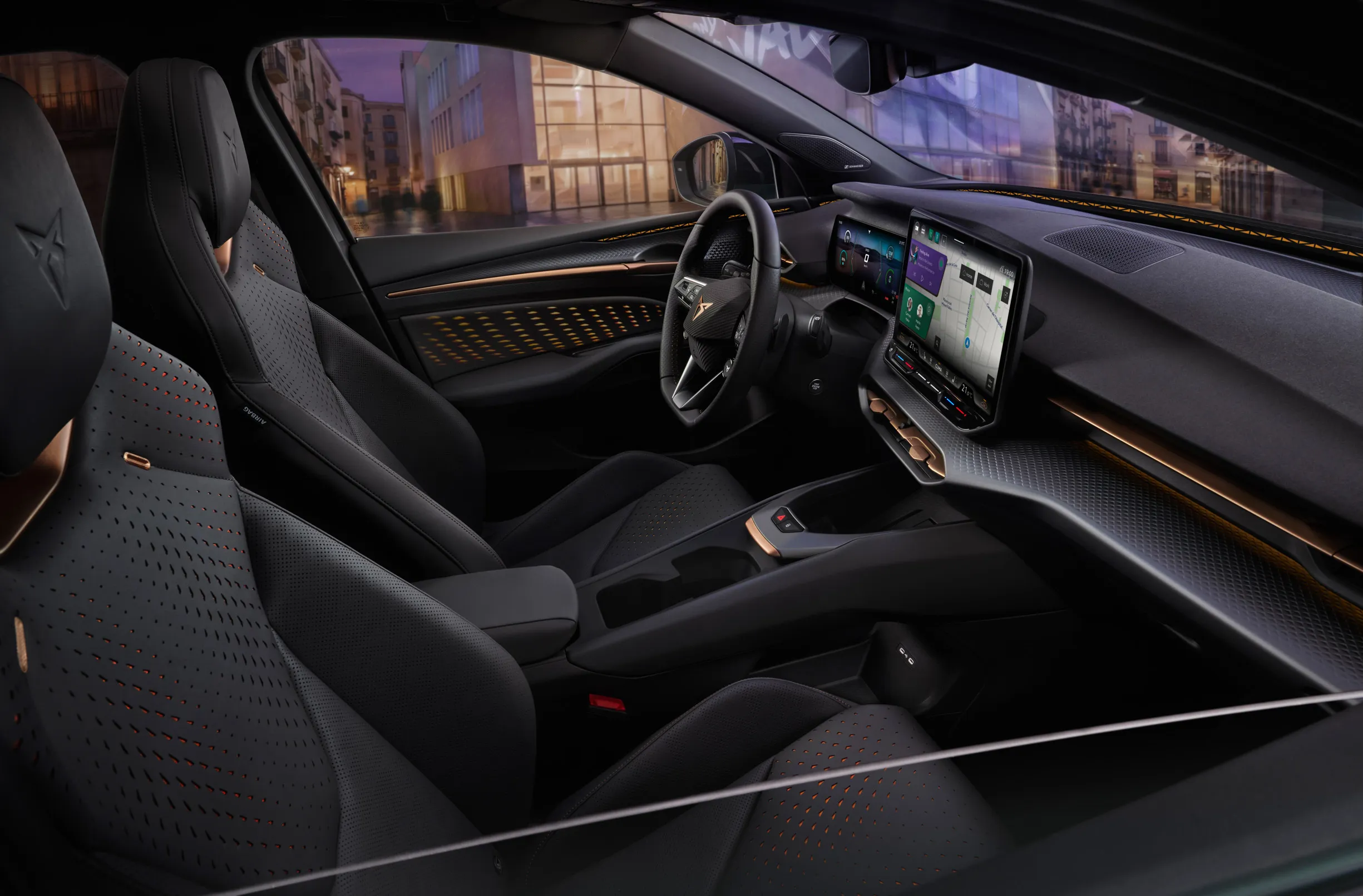 Передняя часть Cupra Raval