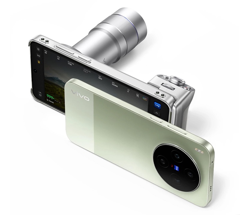 Vivo X300 Ultra со съемными аксессуарами