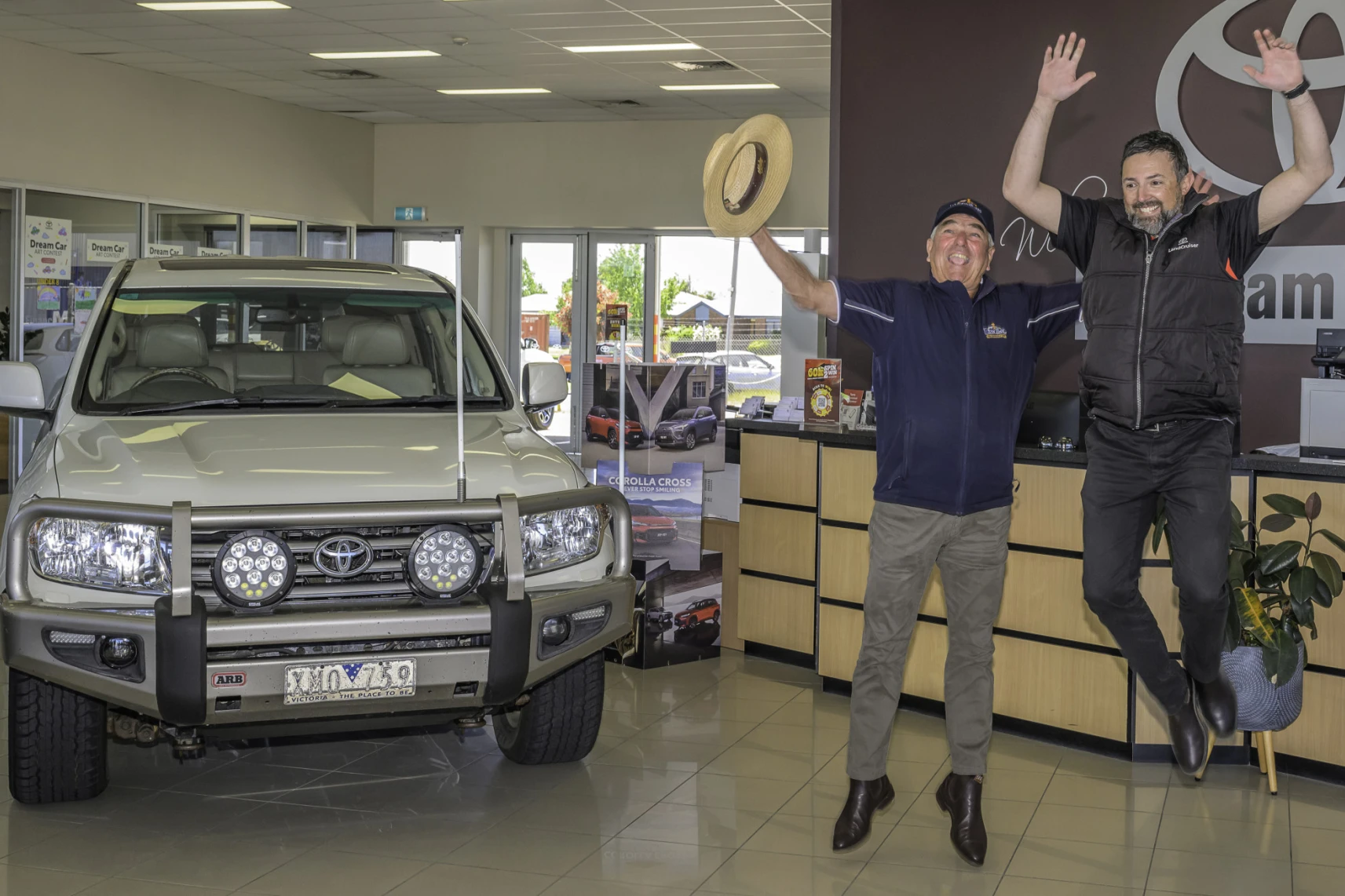 Toyota Land Cruiser та вихід на пенсію