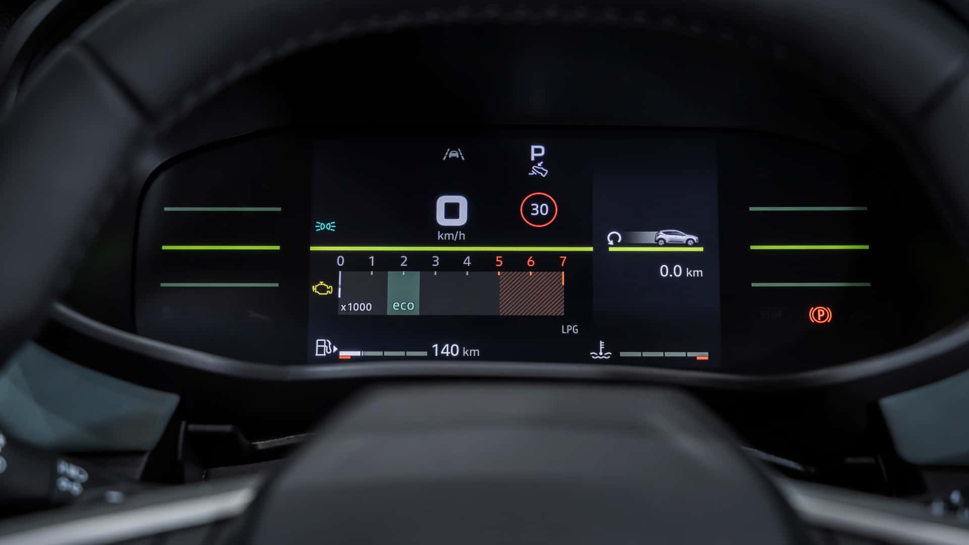 Передний вид Dacia Sandero Stepway Hybrid 2026