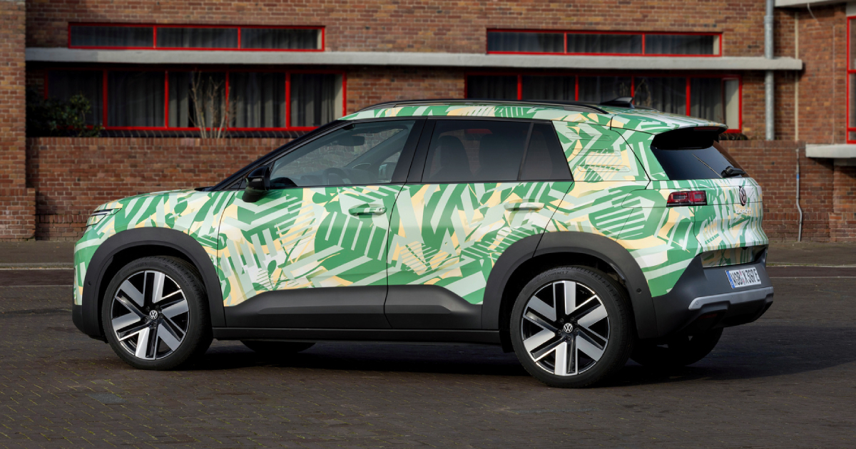 Side view of Volkswagen ID. Cross