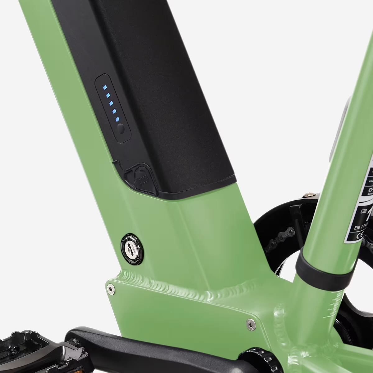 Fourche avant et guidon du vélo