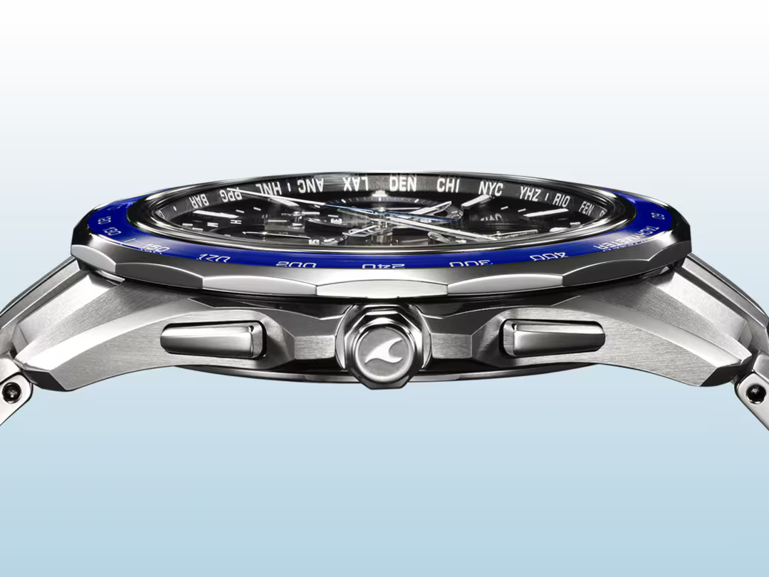 Часы Oceanus Manta с сапфировым безелем