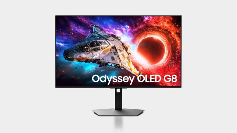 Demonstration of the Samsung Odyssey G8 models