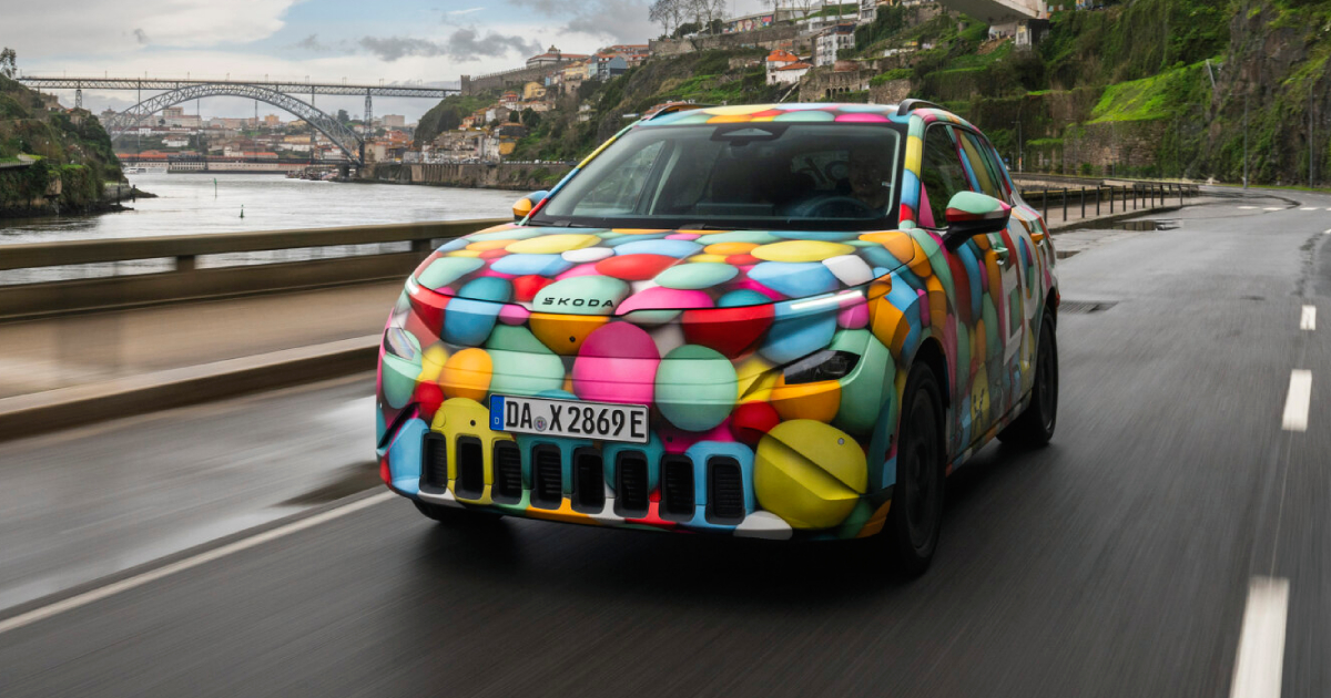 Škoda Epiq у камуфляжі