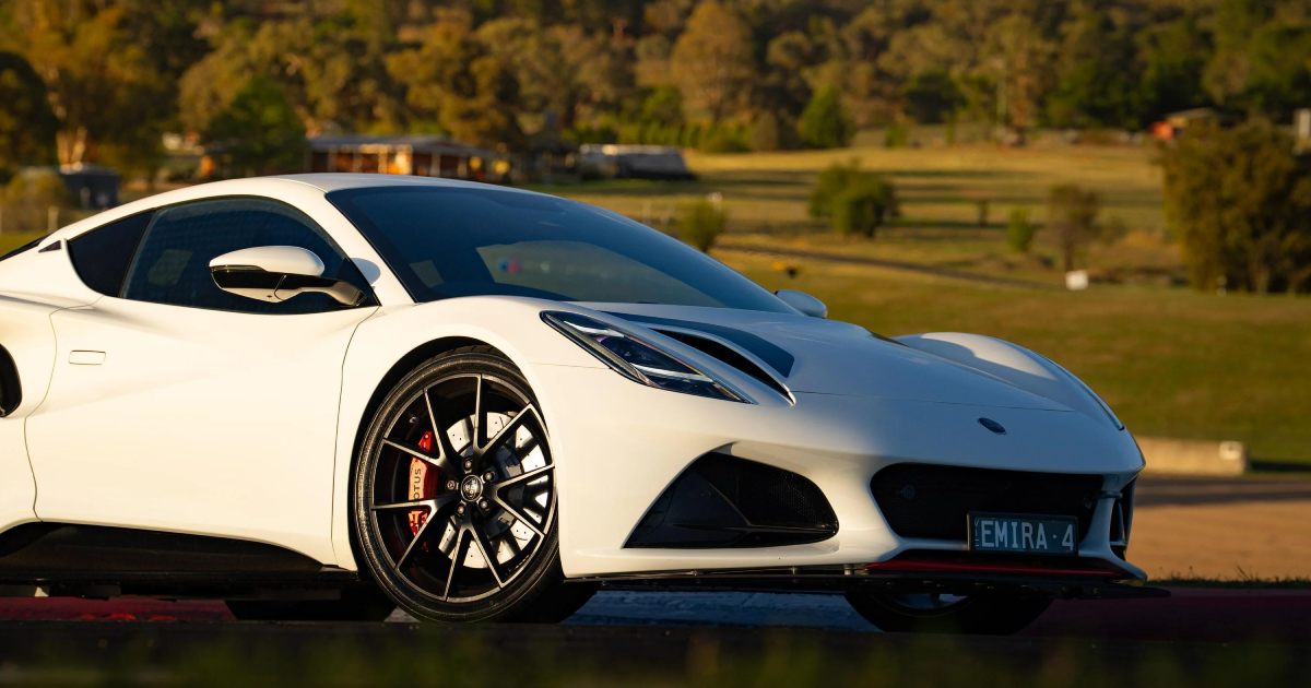Lotus Emira Turbo Bathurst Edition Close-up