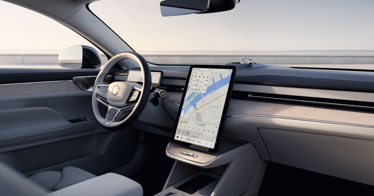 Volvo ES90 control panel