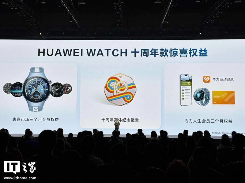 Interface and functions of Huawei Watch 10th Anniversary Edition