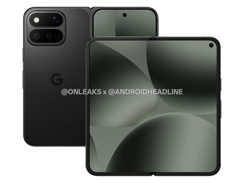 Render of Google Pixel 11 Pro Fold 3
