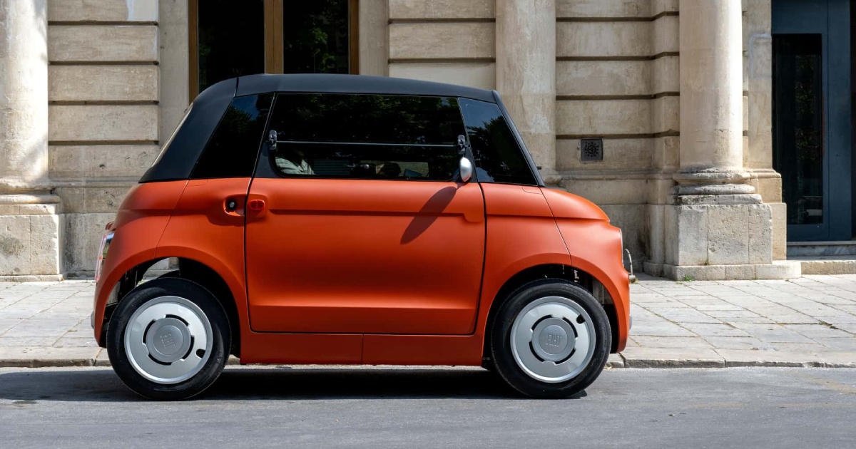 Fiat Topolino Corallo 2026 - Side view