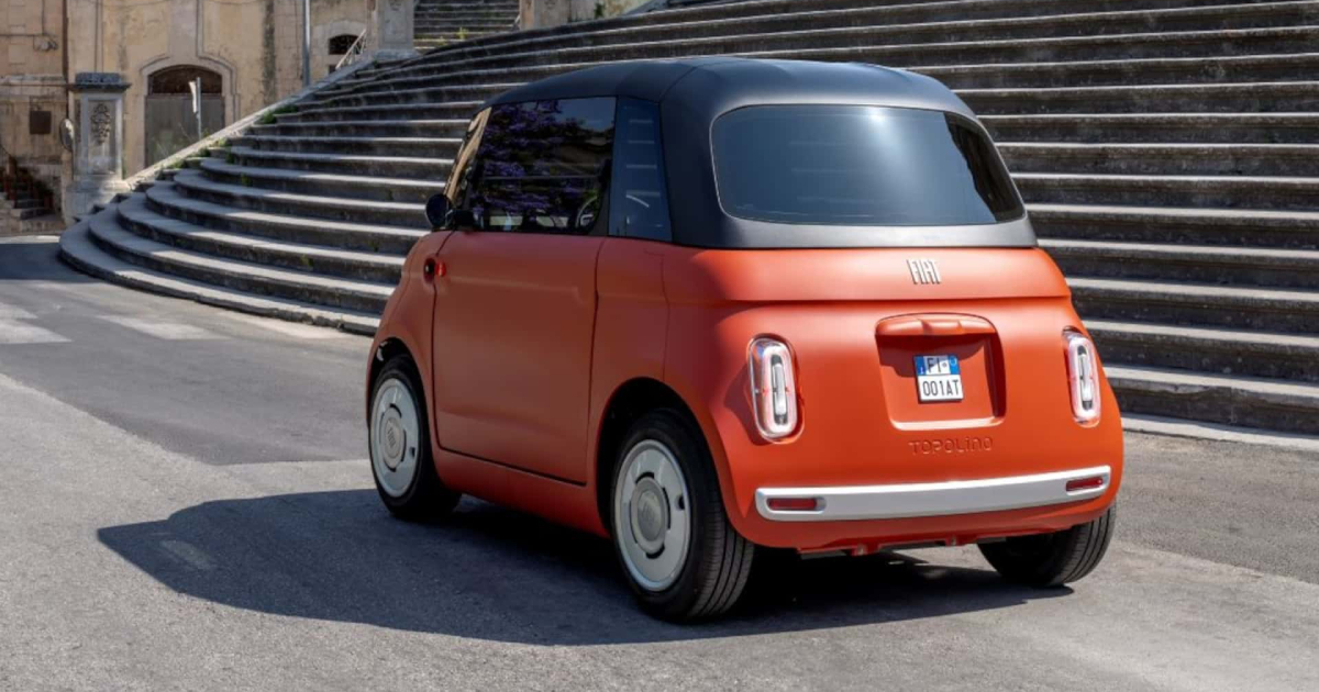 Fiat Topolino Corallo 2026 - On the road