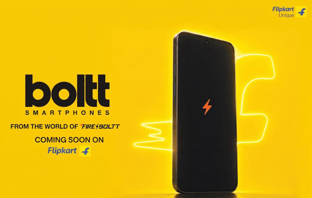 Boltt smartphone promotional banner. Illustration: Flipkart
