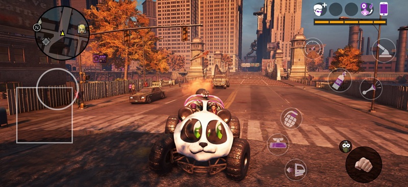 The full Remastered edition includes all DLC — 14 missions and over 30 additional weapons, vehicles, and costumes.