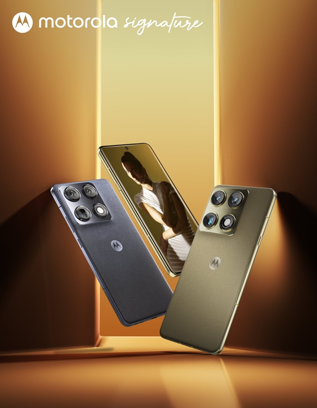Постер Motorola Signature, предоставленный Эваном Блассом