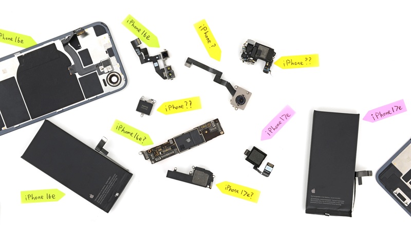 Demonstration opening iPhone 17e
