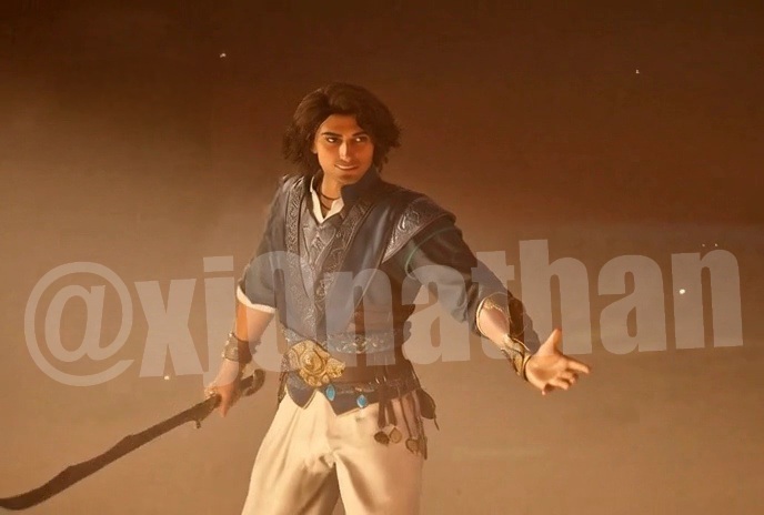 Updated appearance of the Prince of Persia
