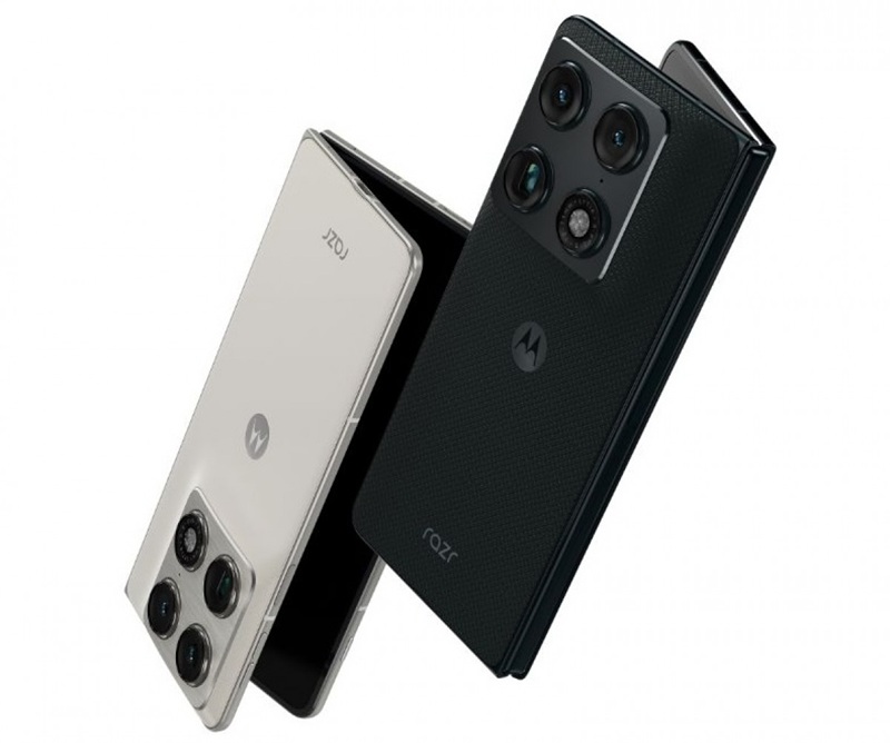 Motorola Razr Fold folded view