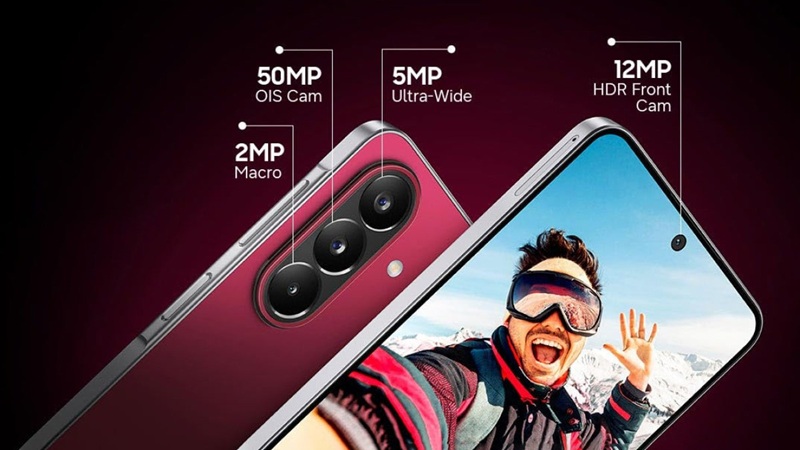 The M47's 7.8mm slim profile despite housing a 6,000 mAh cell.