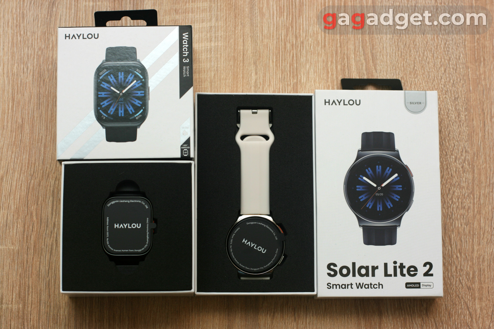 Упаковка Haylou Solar Lite 2