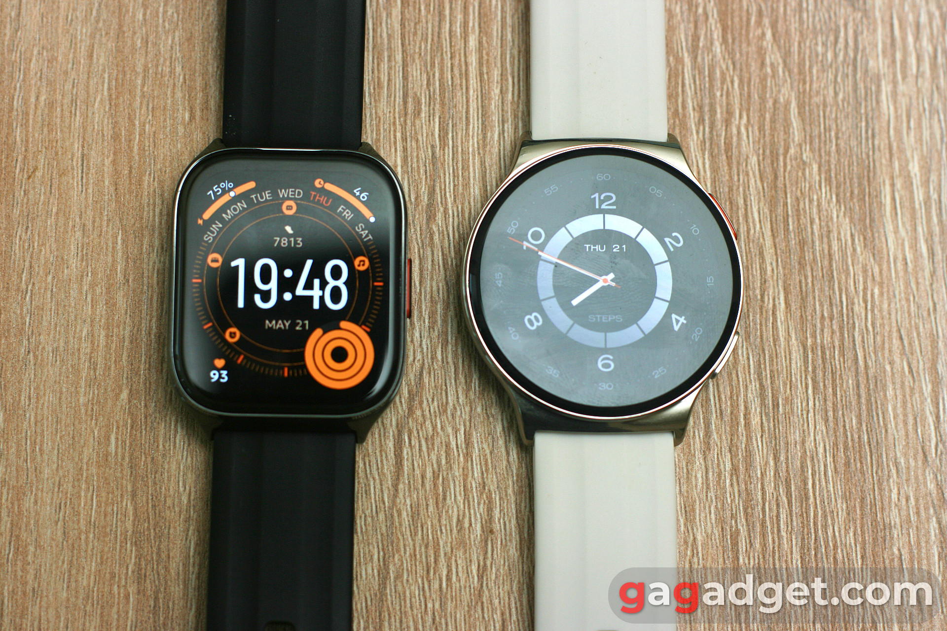 Сравнение экранов Haylou Watch 3 и Haylou Solar Lite 2