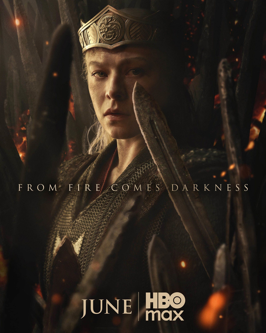 Affiche de la troisième saison de 'House of the Dragon'