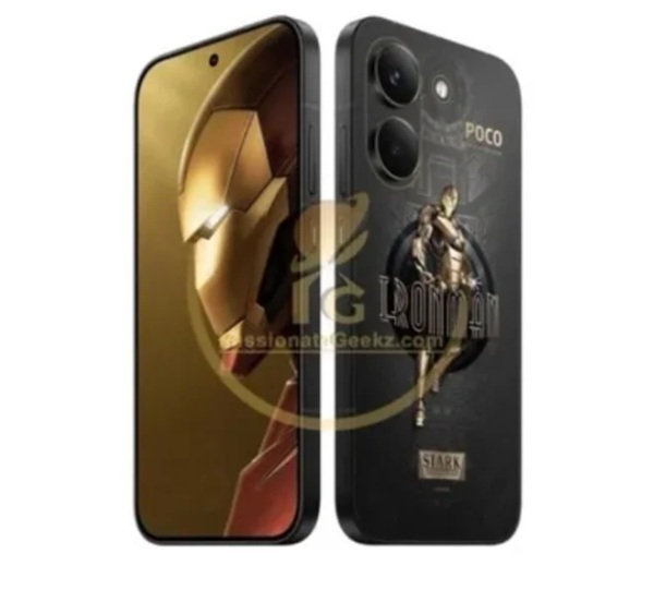 Изображение задней крышки Poco X8 Pro Iron Man Edition
